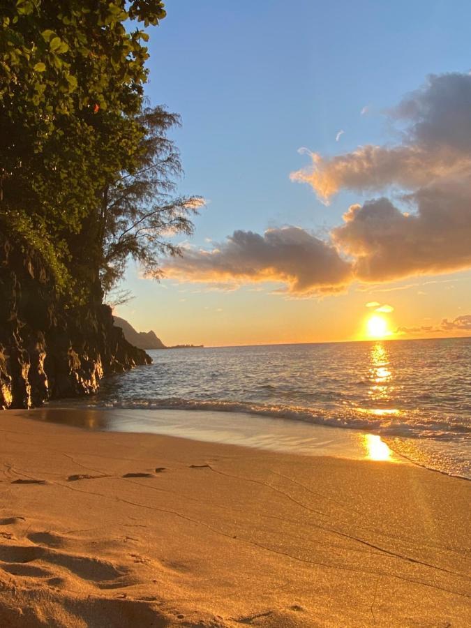 Puu Poa Ocean Bluff Condo, Incredible Views, Walk To Beaches, Pool & Tennis Princeville Exteriér fotografie